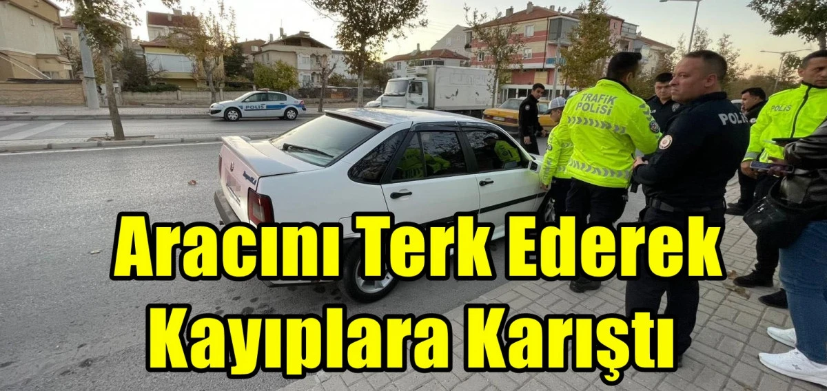 Polis uygulamasından kaçtı
