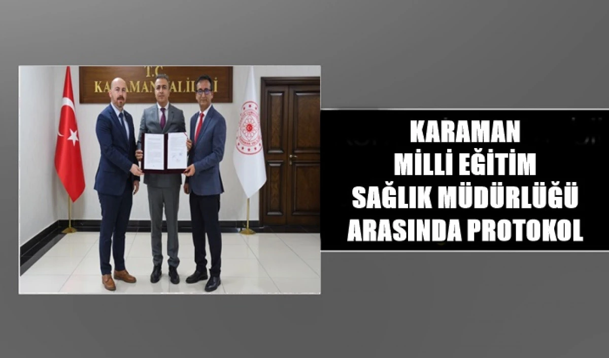 Sağlık M&uuml;d&uuml;rl&uuml;ğ&uuml; ve Milli Eğitim arasında protokol 