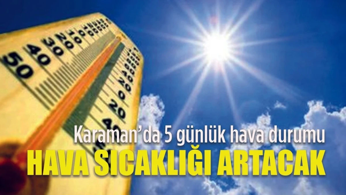 Sıcaklıkların hafta sonunda 20 dereceye çıkacağı açıklandı