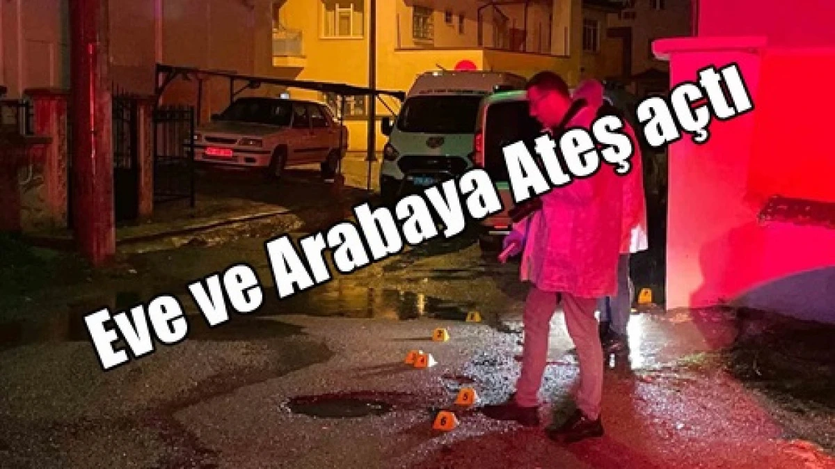 Silahla rastgele ateş a&ccedil;ıldı