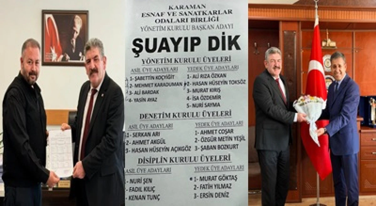 Şuayip Başkan Mazbatasını aldı ve G&ouml;revine Başladı