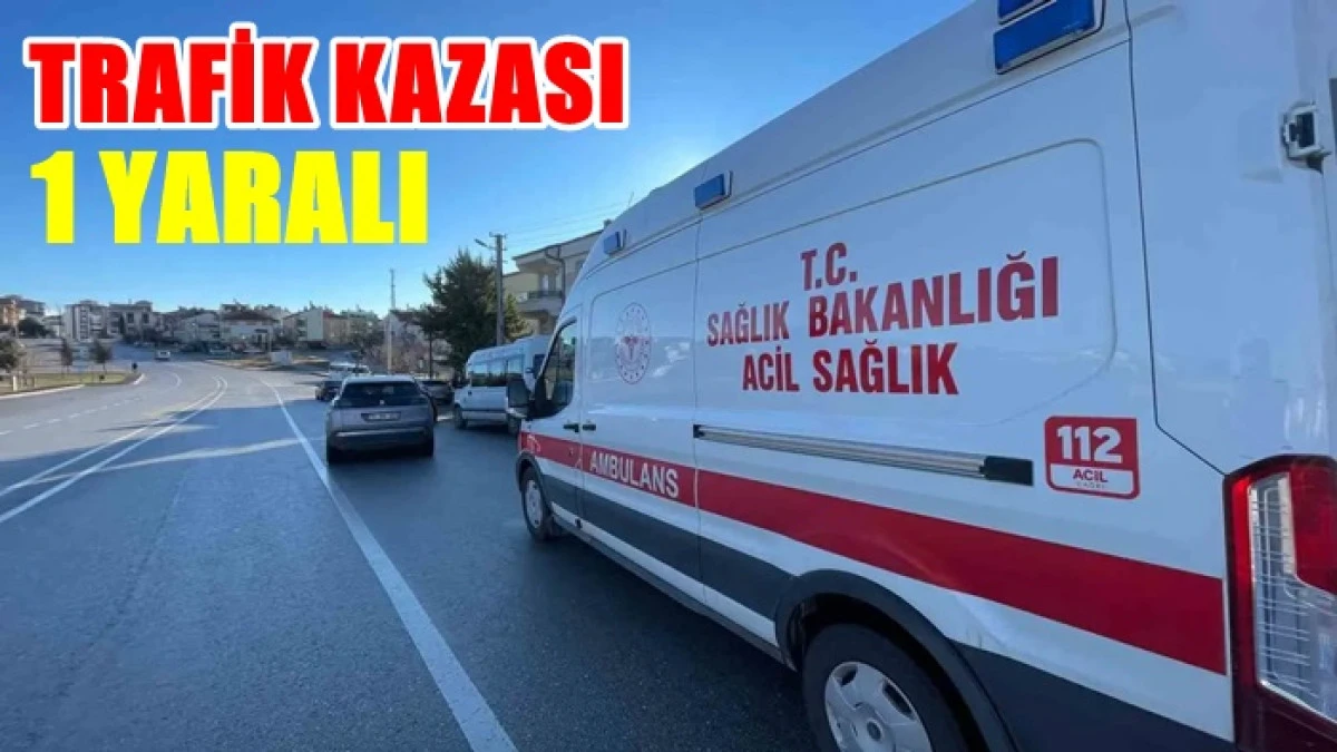 SUV aracın &ccedil;arptığı yaya yola savrularak yaralandı