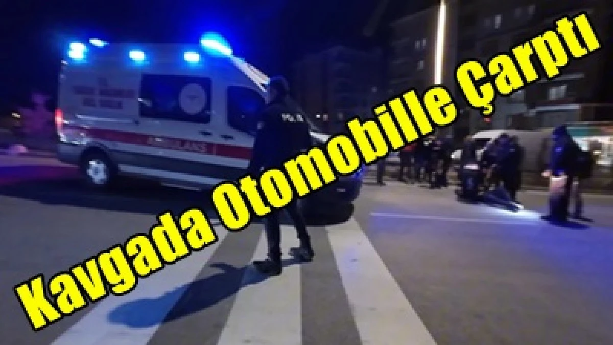 Tartıştığı kişiye aracıyla &ccedil;arparak yaralanmasına neden olan şahıs olay yerinden ka&ccedil;tı.