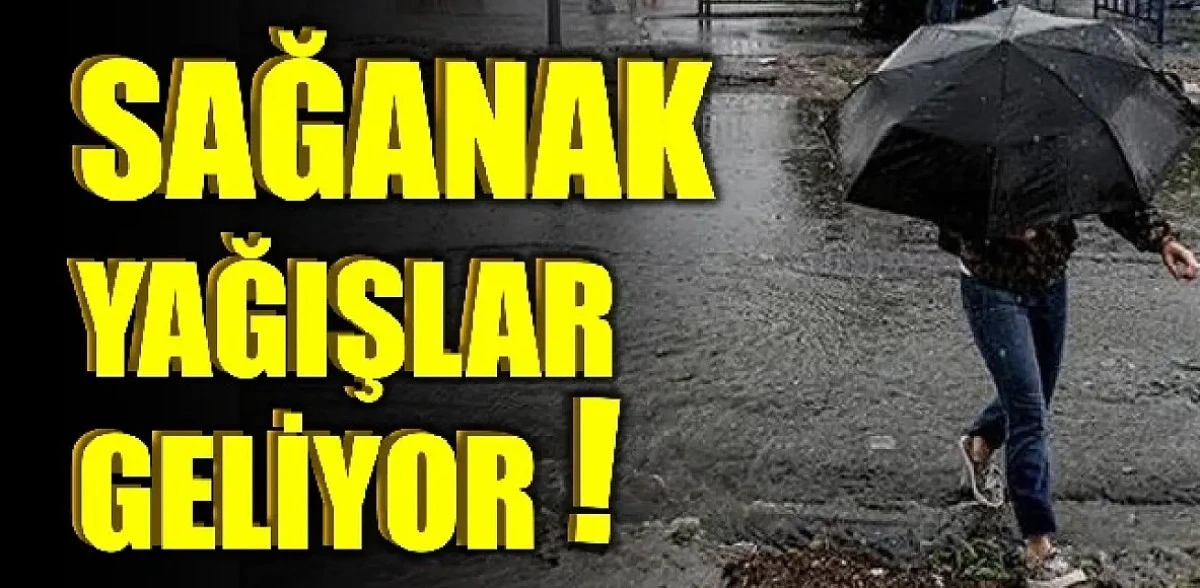 Yağış başlıyor inşallah