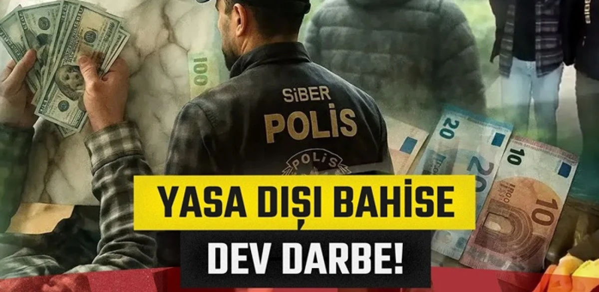 Yasa dışı bahise darbe!