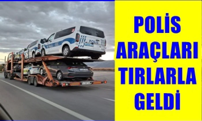 Yeni Polis Araçları Alındı