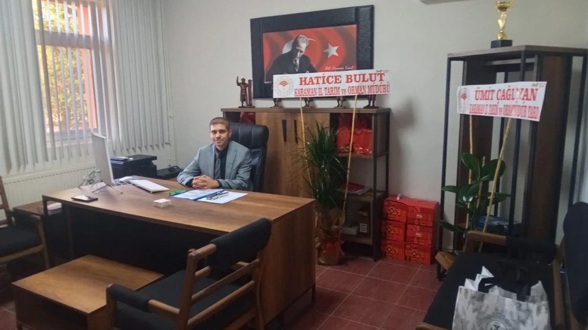 Yılmaz Aslandağ, Ayrancı İlçe Tarım ve Orman Müdürü olarak atandı