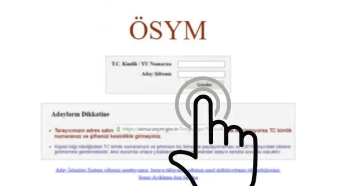 YKS yerleştirme sonuçları açıklandı