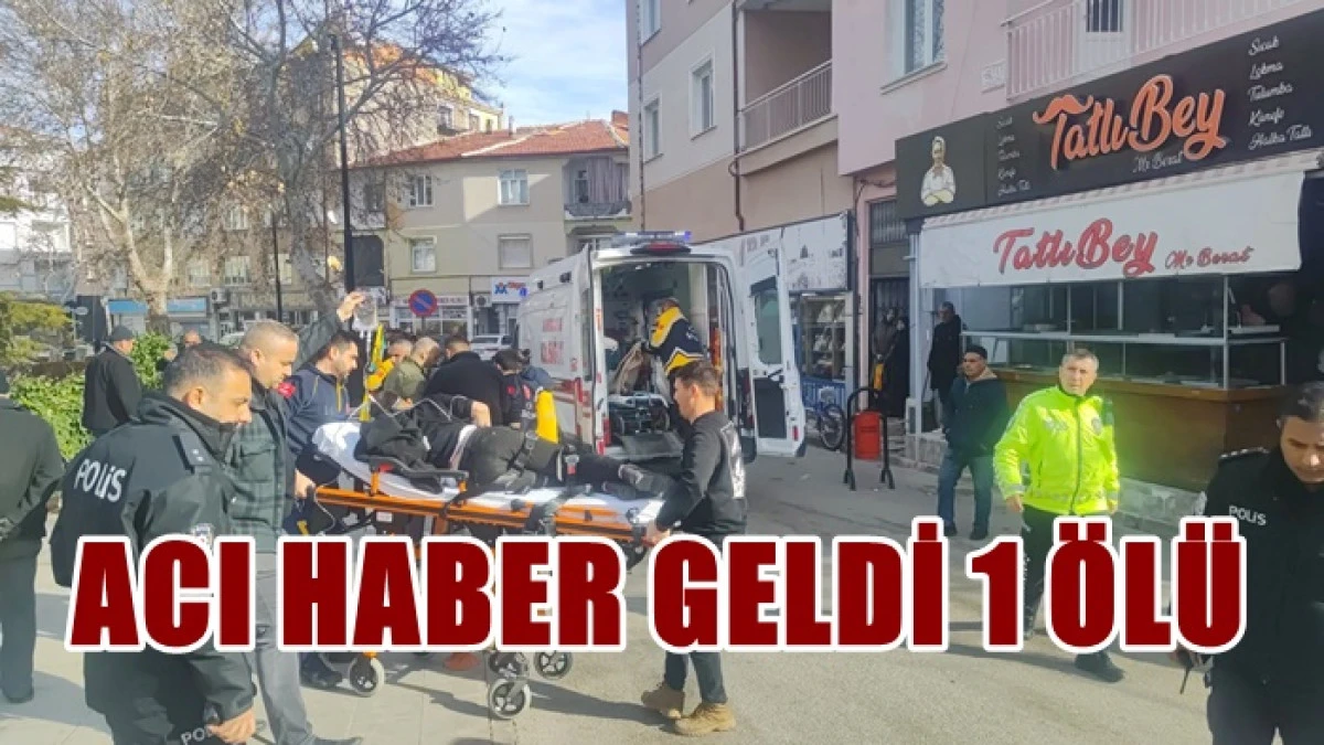  Yunus Emre Cami &Ouml;n&uuml;ndeki Kavgadan Kara Haber Geldi 1 &Ouml;l&uuml; 